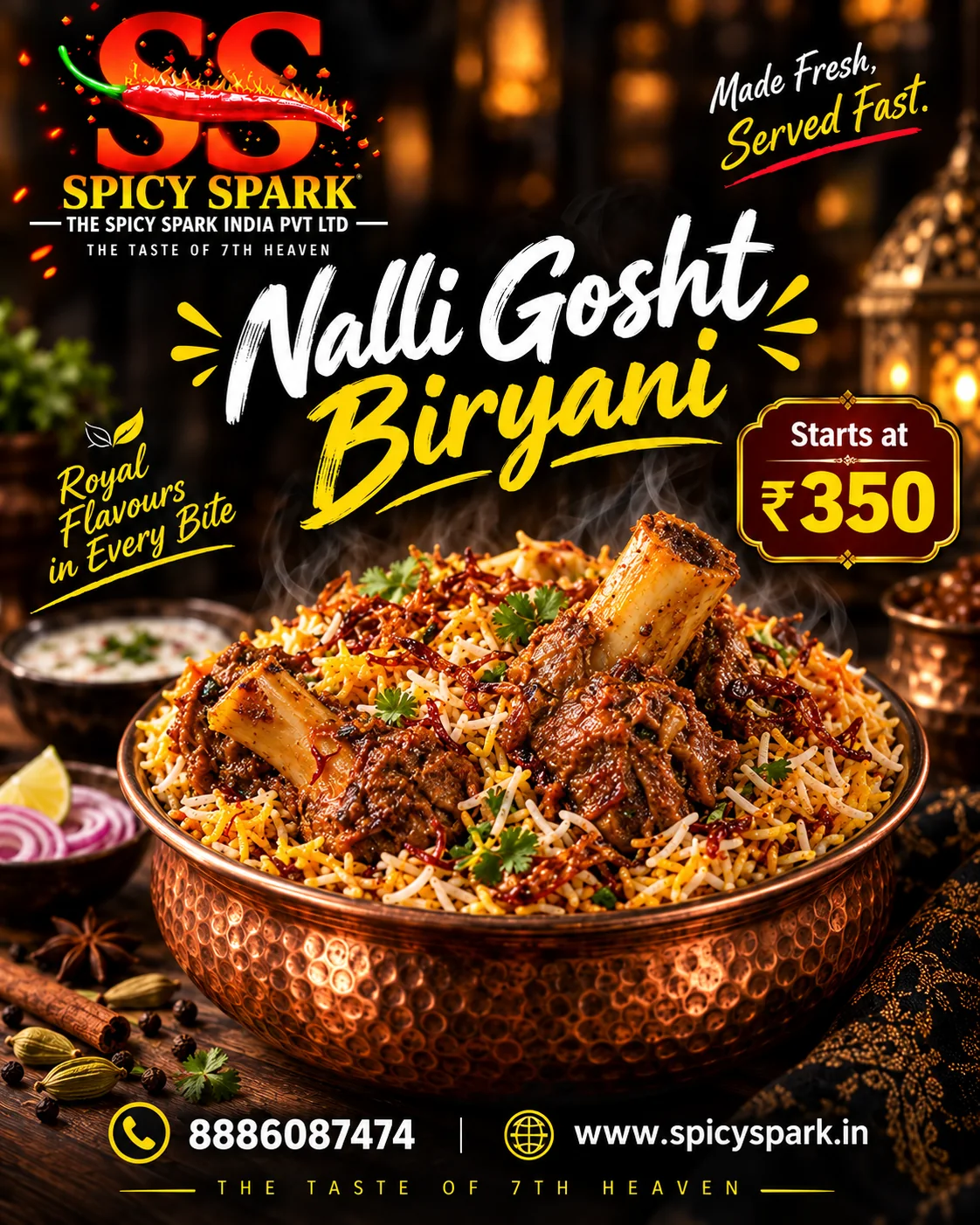 Nalli Gosht Biryani