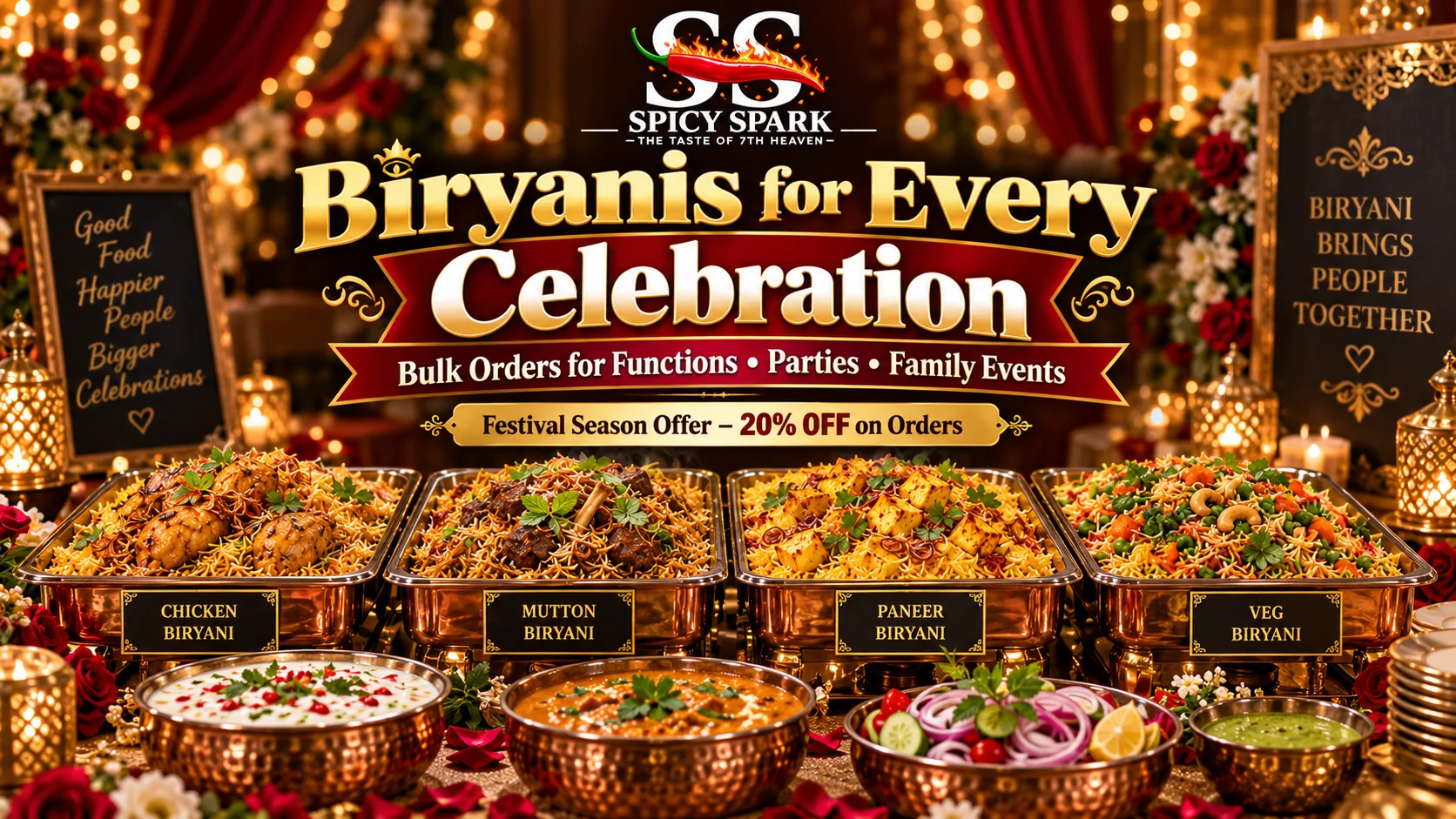 Festival buffet