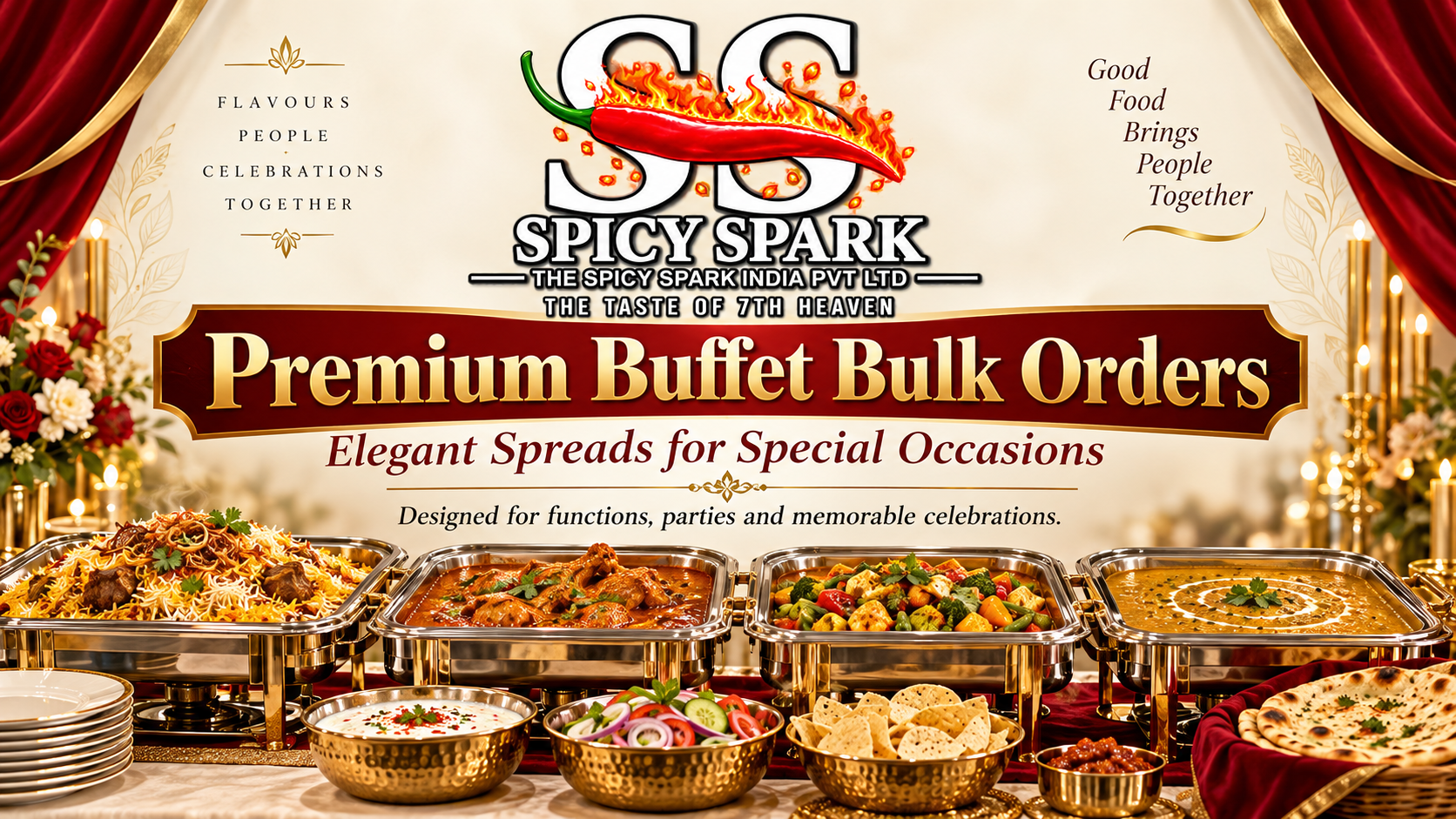 Premium buffet celebrations